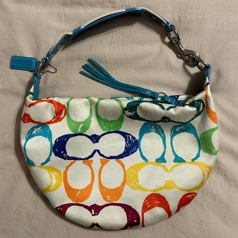 Colorful Coach Purse